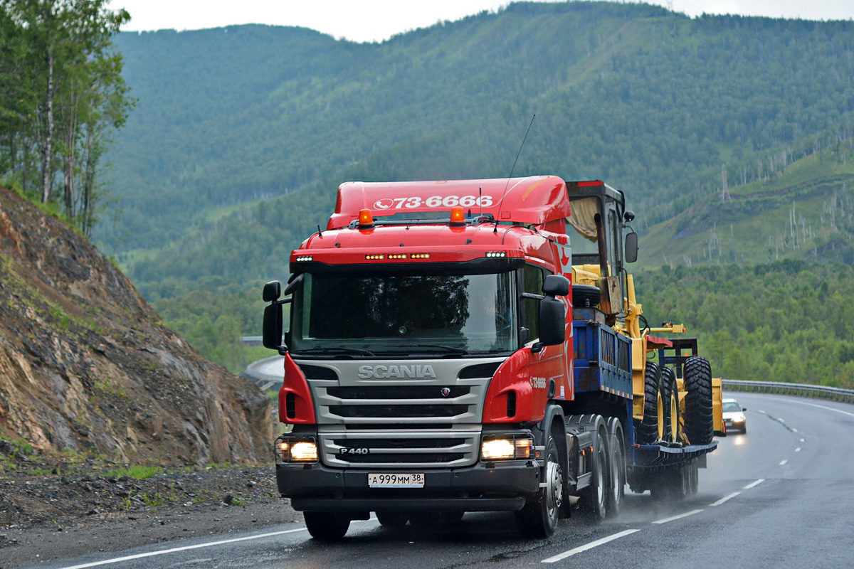 Иркутская область, № А 999 ММ 38 — Scania ('2011) P440