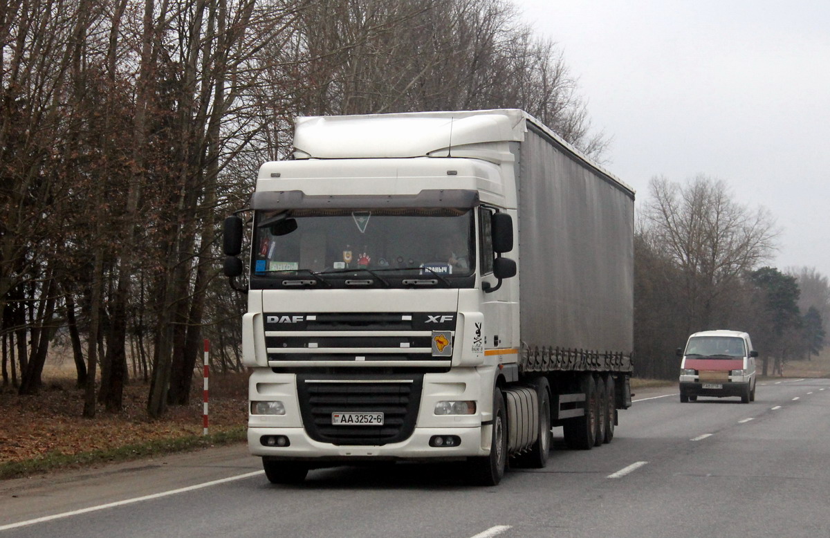 Могилёвская область, № АА 3252-6 — DAF XF105 FT