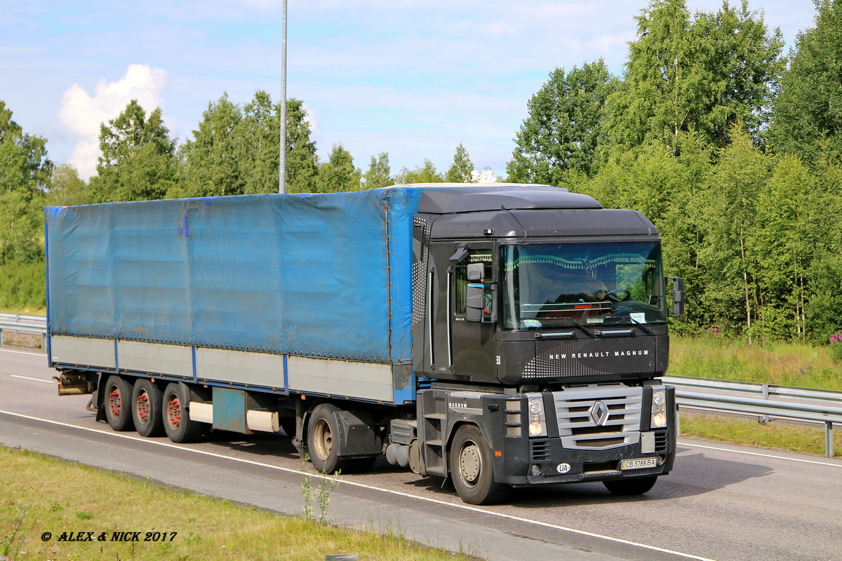 Черниговская область, № CB 3788 BA — Renault Magnum ('2005)