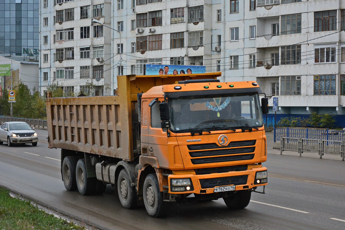 Саха (Якутия), № К 762 КО 14 — Shaanxi Shacman F3000 SX331x