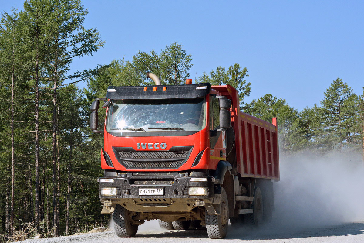 Санкт-Петербург, № С 871 ТЕ 174 — IVECO-AMT Trakker ('2013)