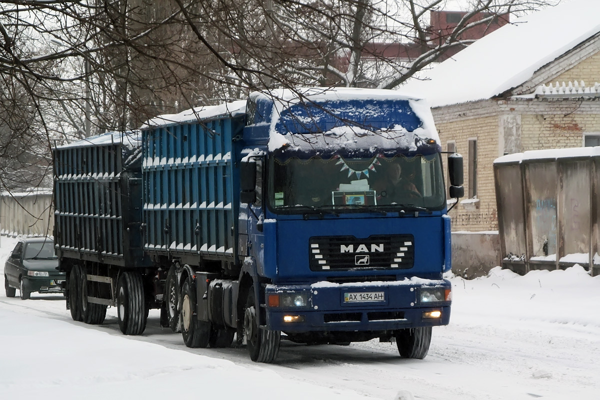 Харьковская область, № АХ 1434 АН — MAN F2000 (общая модель)