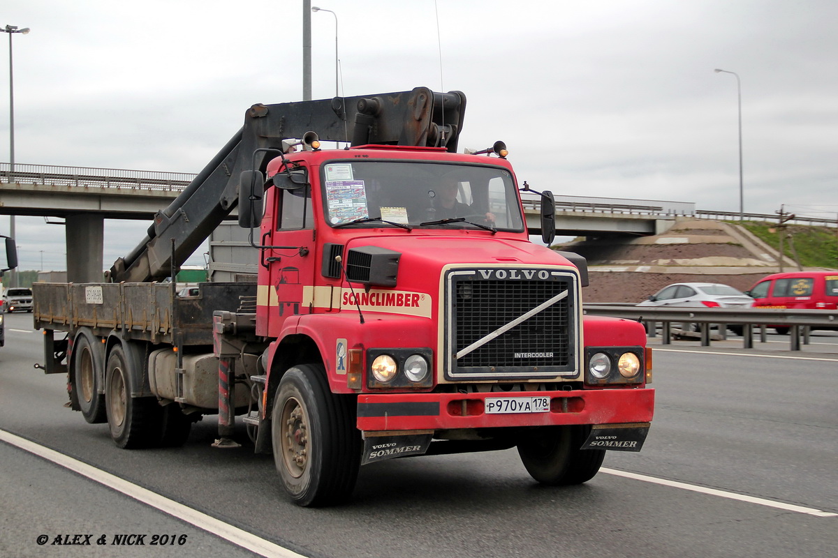 Санкт-Петербург, № Р 970 УА 178 — Volvo N12