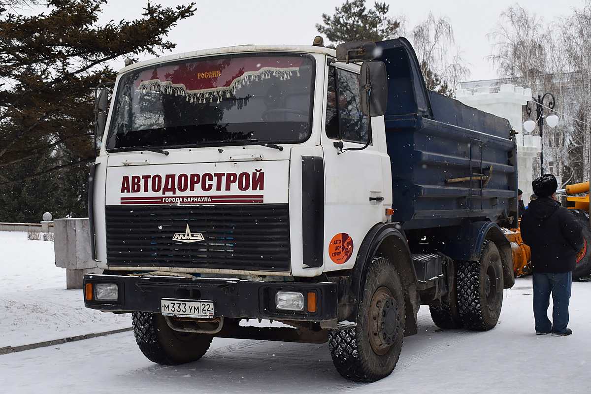 Алтайский край, № М 333 УМ 22 — МАЗ-5551A2