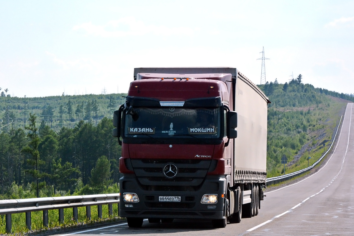 Татарстан, № В 644 ЕО 116 — Mercedes-Benz Actros '09 1841 [Z9M]