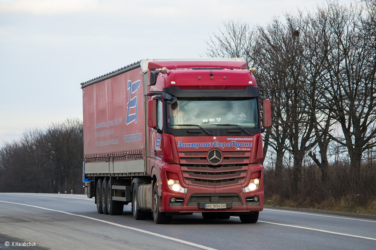 Закарпатская область, № 52 — Mercedes-Benz Actros ('2011) 1845