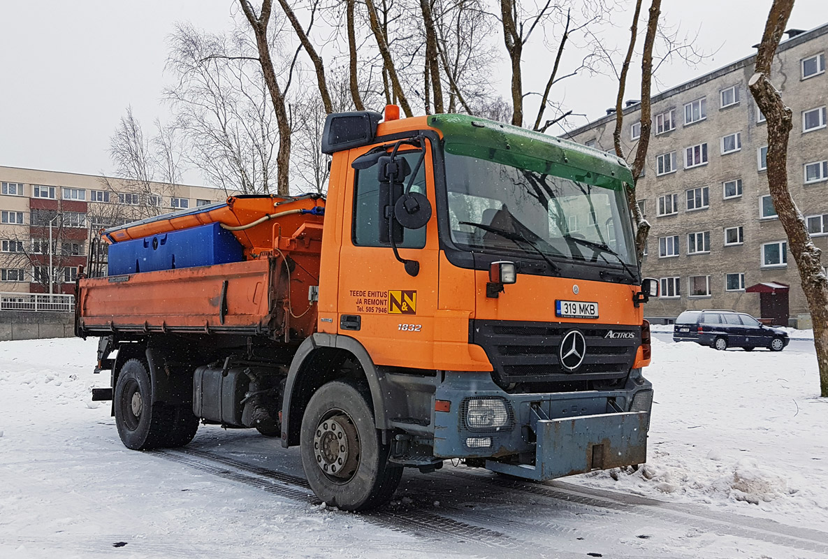 Эстония, № 319 MKB — Mercedes-Benz Actros ('2003) 1832