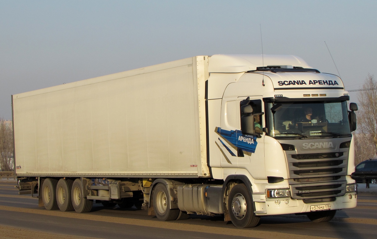 Санкт-Петербург, № Х 574 МА 178 — Scania ('2013) R400