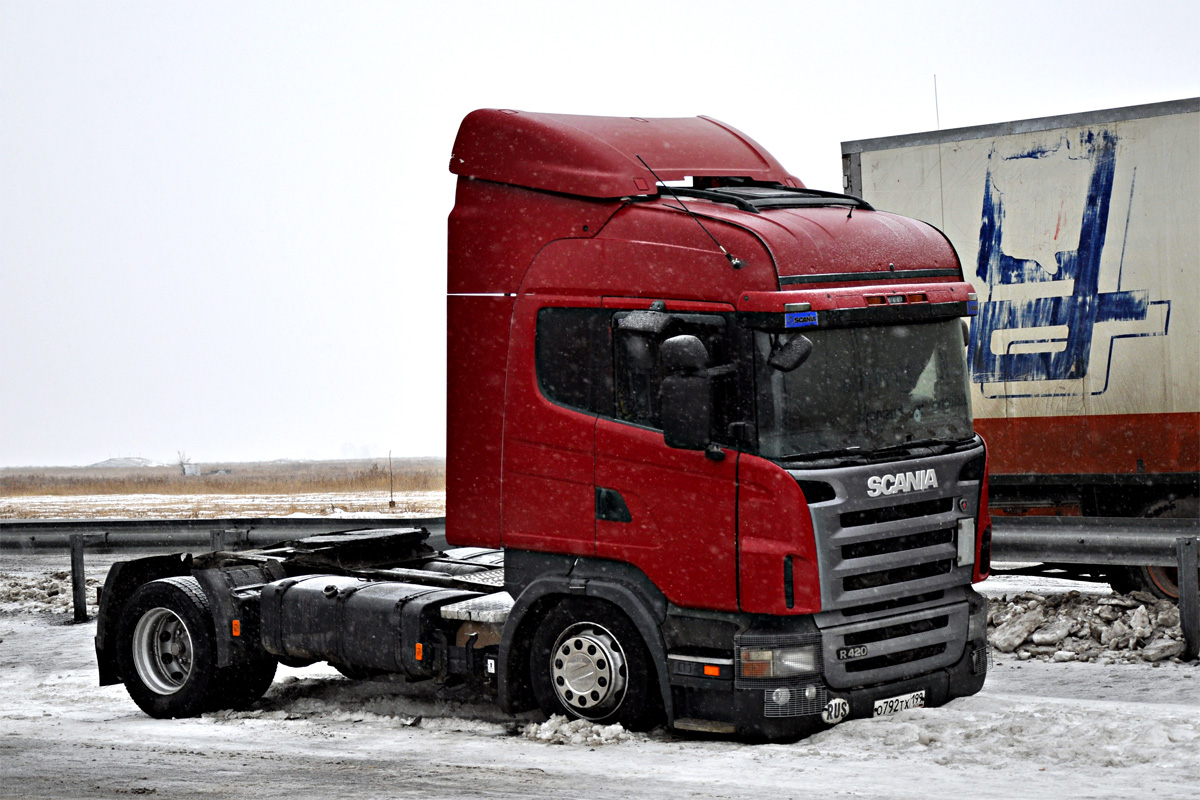 Москва, № О 792 ТХ 199 — Scania ('2004) R420