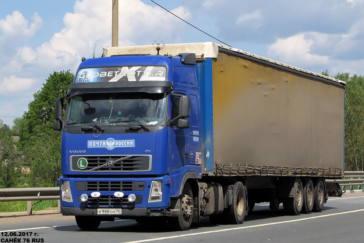 Ярославская область, № К 988 ОН 76 — Volvo ('2002) FH12.440