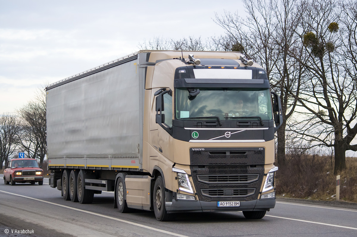 Закарпатская область, № АО 9152 ВМ — Volvo ('2012) FH.460