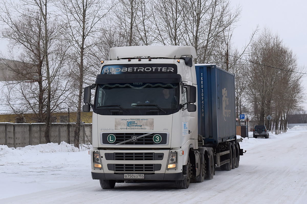 Новосибирская область, № В 750 ХО 154 — Volvo ('2002) FH12.400