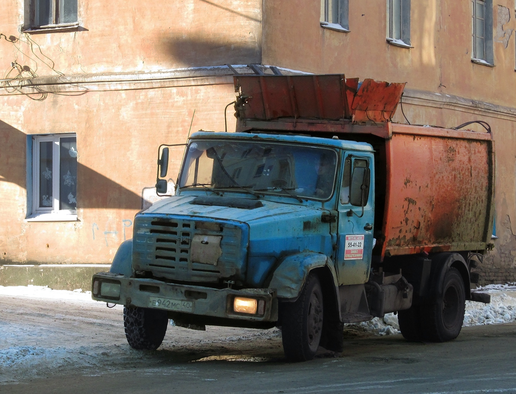 Калужская область, № Е 942 МС 40 — ЗИЛ-433362