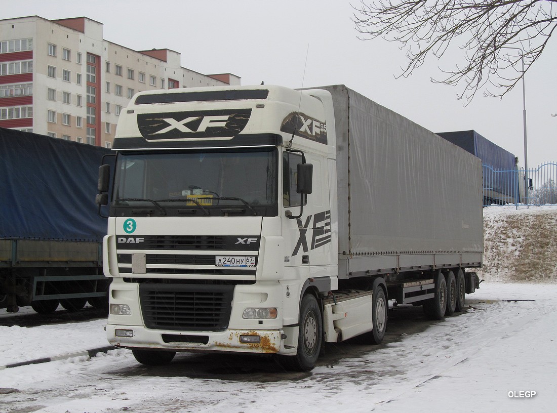 Смоленская область, № А 240 НУ 67 — DAF XF95 FT