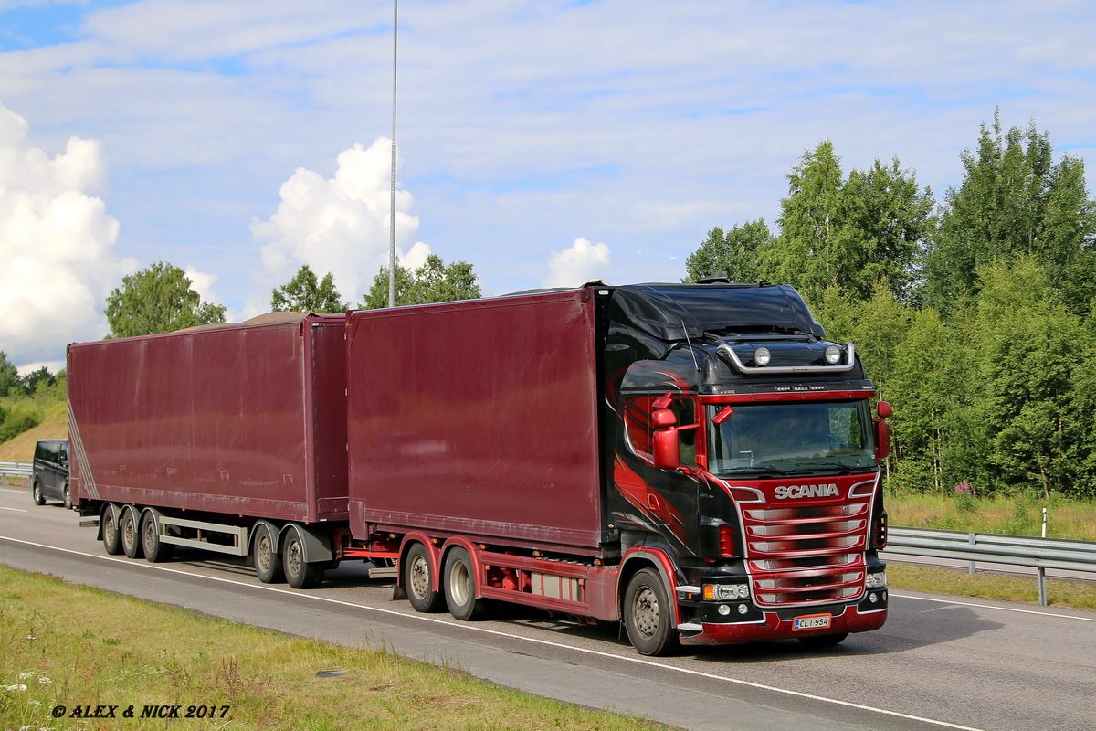 Финляндия, № CLI-954 — Scania ('2009) R560