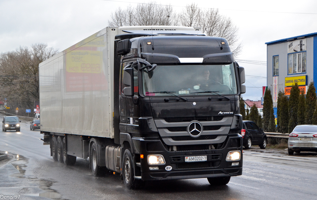 Брестская область, № АМ 0202-1 — Mercedes-Benz Actros ('2009) 1844