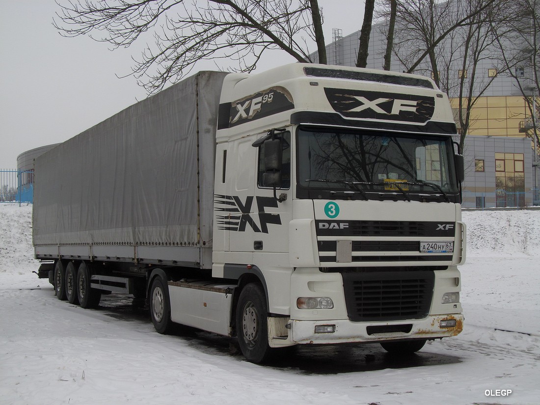 Смоленская область, № А 240 НУ 67 — DAF XF95 FT