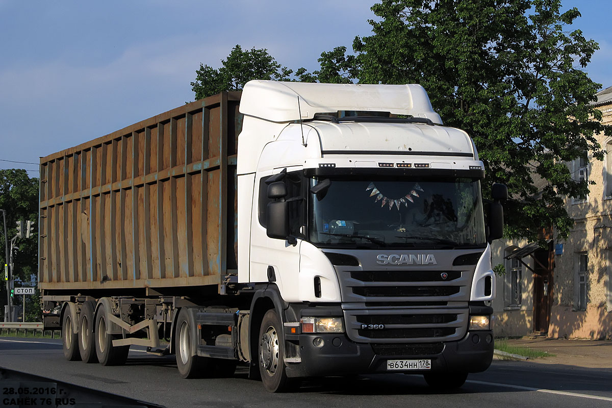 Санкт-Петербург, № В 634 НН 178 — Scania ('2011) P360