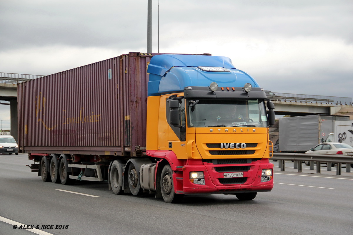 Санкт-Петербург, № В 198 ТН 98 — IVECO Stralis ('2007) 420