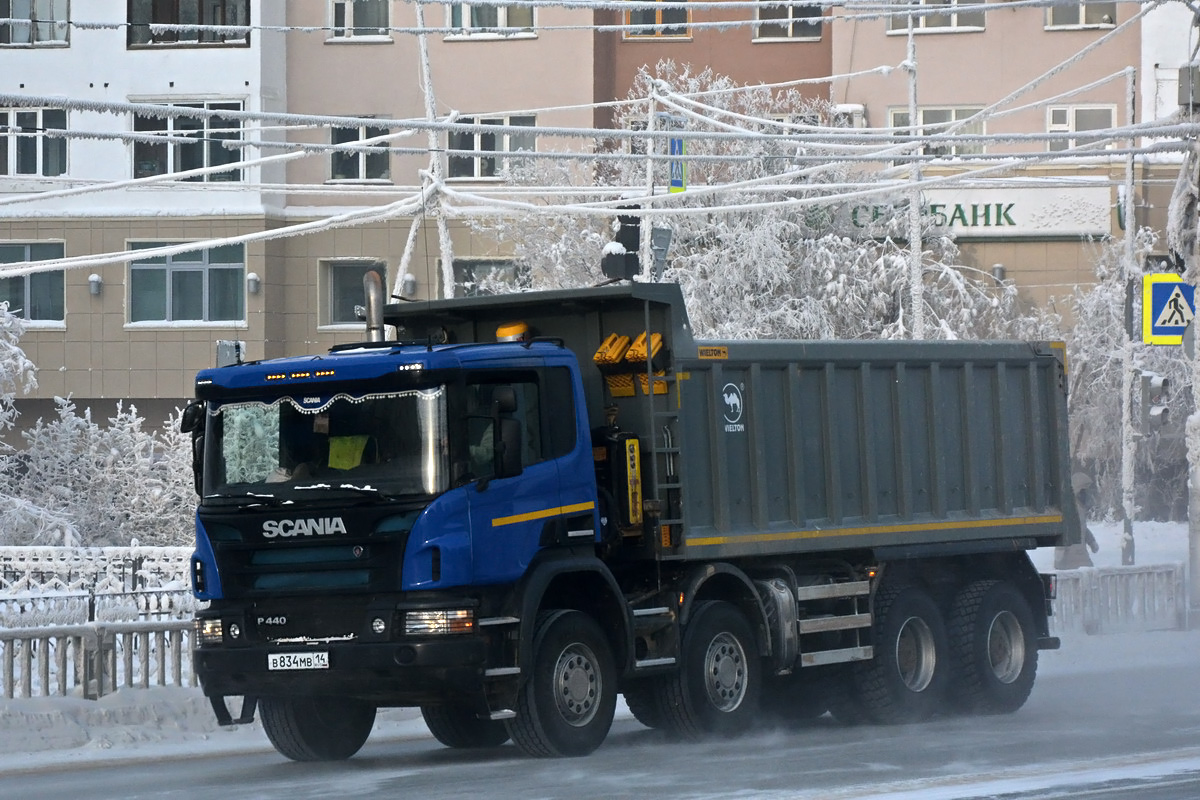 Саха (Якутия), № В 834 МВ 14 — Scania ('2011) P440