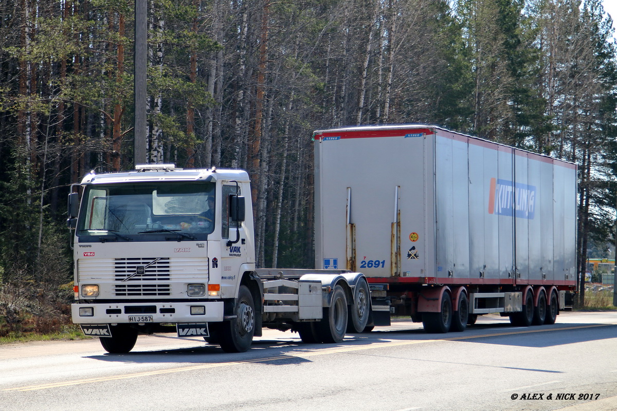 Финляндия, № HIJ-587 — Volvo FL12