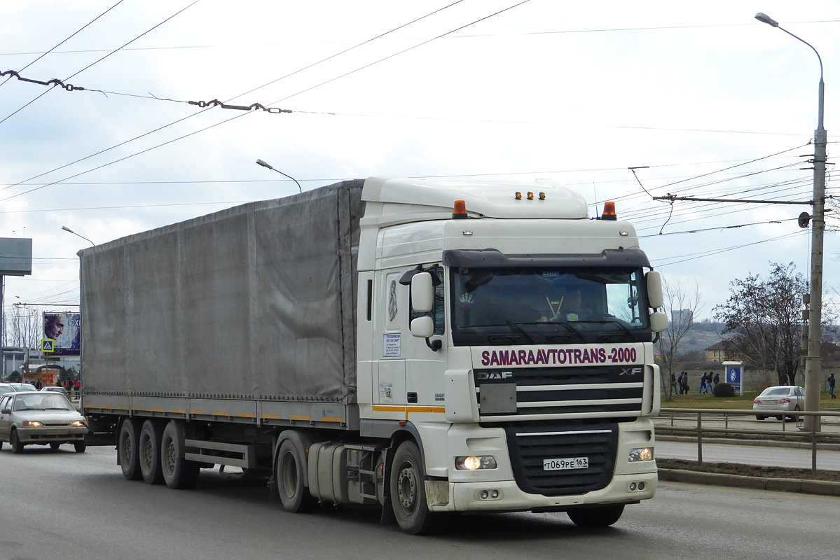 Самарская область, № Т 069 РЕ 163 — DAF XF105 FT