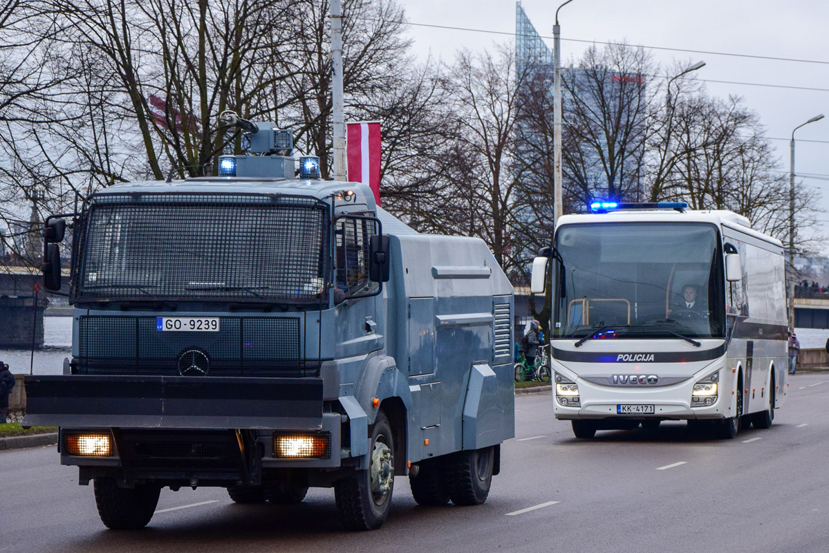 Латвия, № GO-9239 — Mercedes-Benz Actros ('2003)