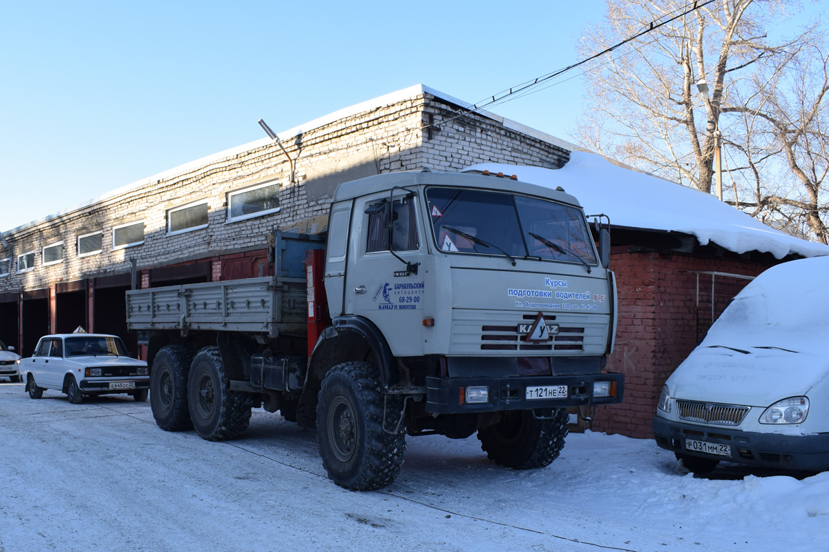 Алтайский край, № Т 121 НЕ 22 — КамАЗ-43114-15 [43114R]