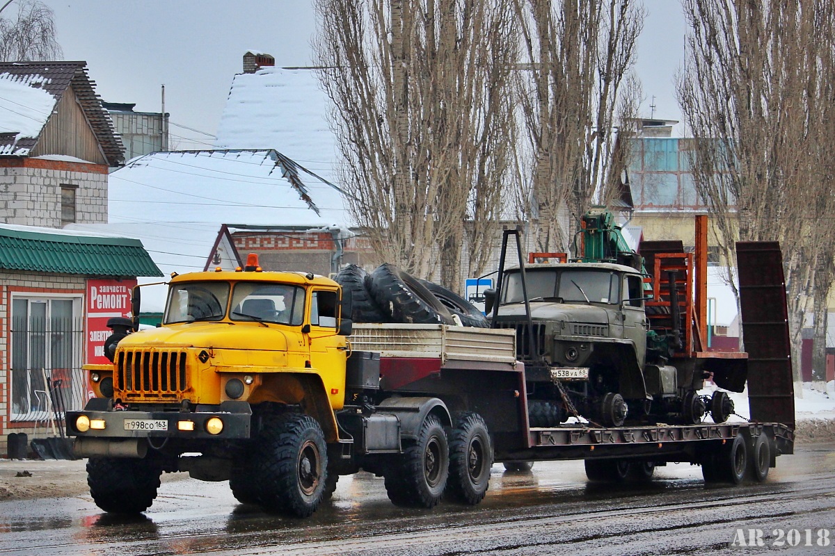 Тамбовская область, № Т 998 СО 163 — Урал-5557-40