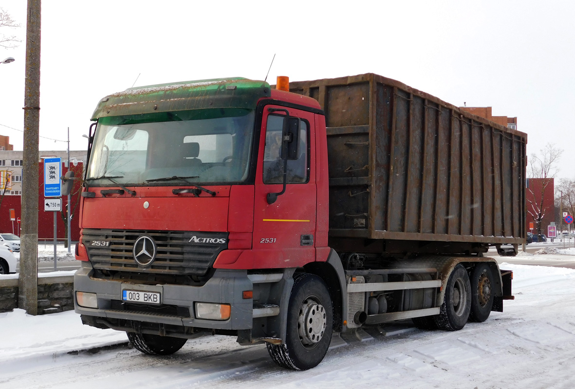 Эстония, № 003 BKB — Mercedes-Benz Actros ('1997) 2531