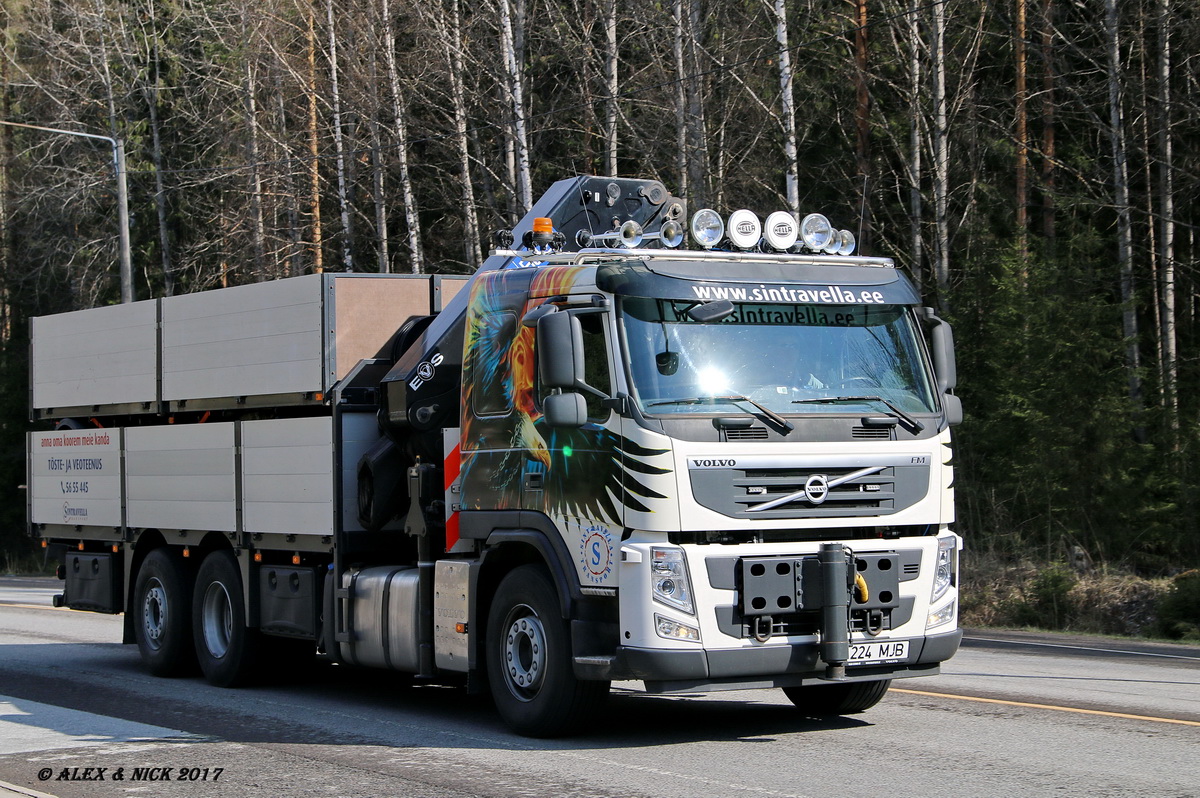 Эстония, № 224 MJB — Volvo ('2010) FM.370