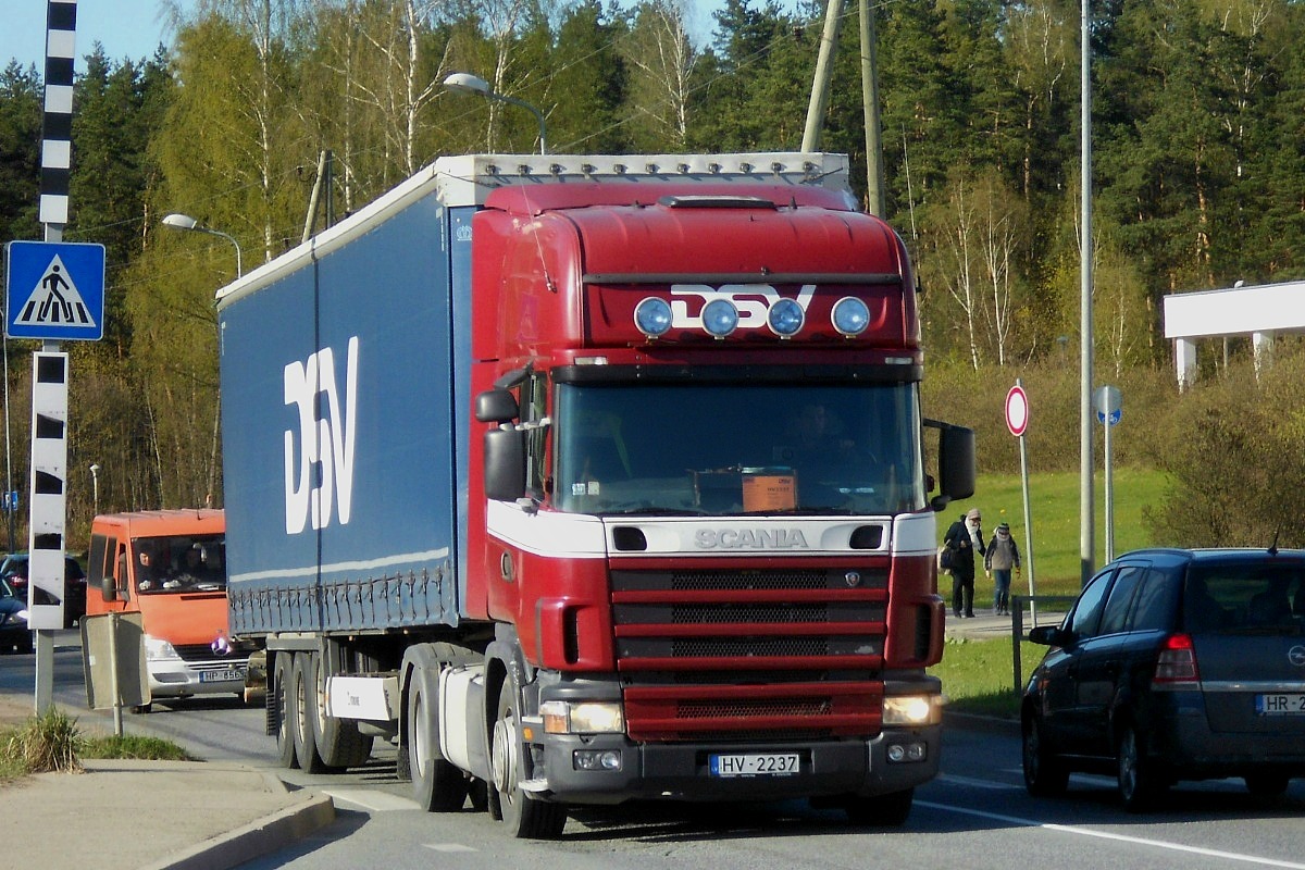 Латвия, № HV-2237 — Scania ('1996, общая модель)