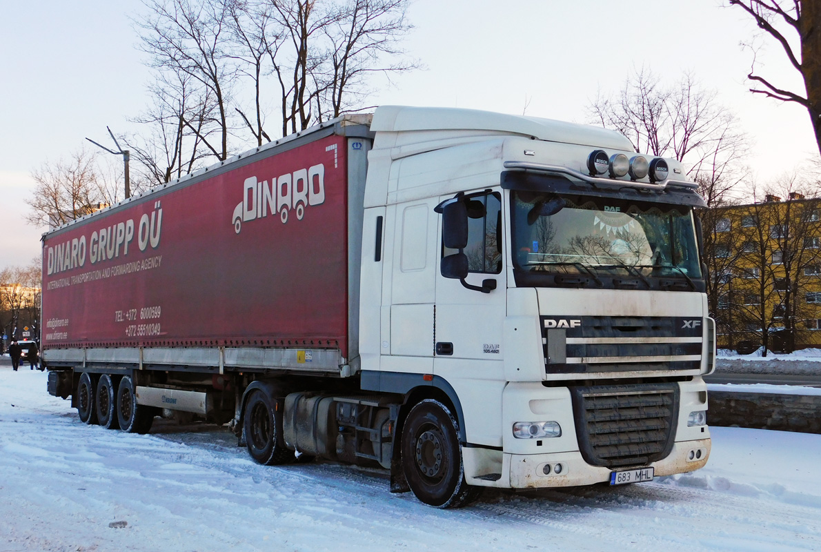 Эстония, № 683 MHL — DAF XF105 FT