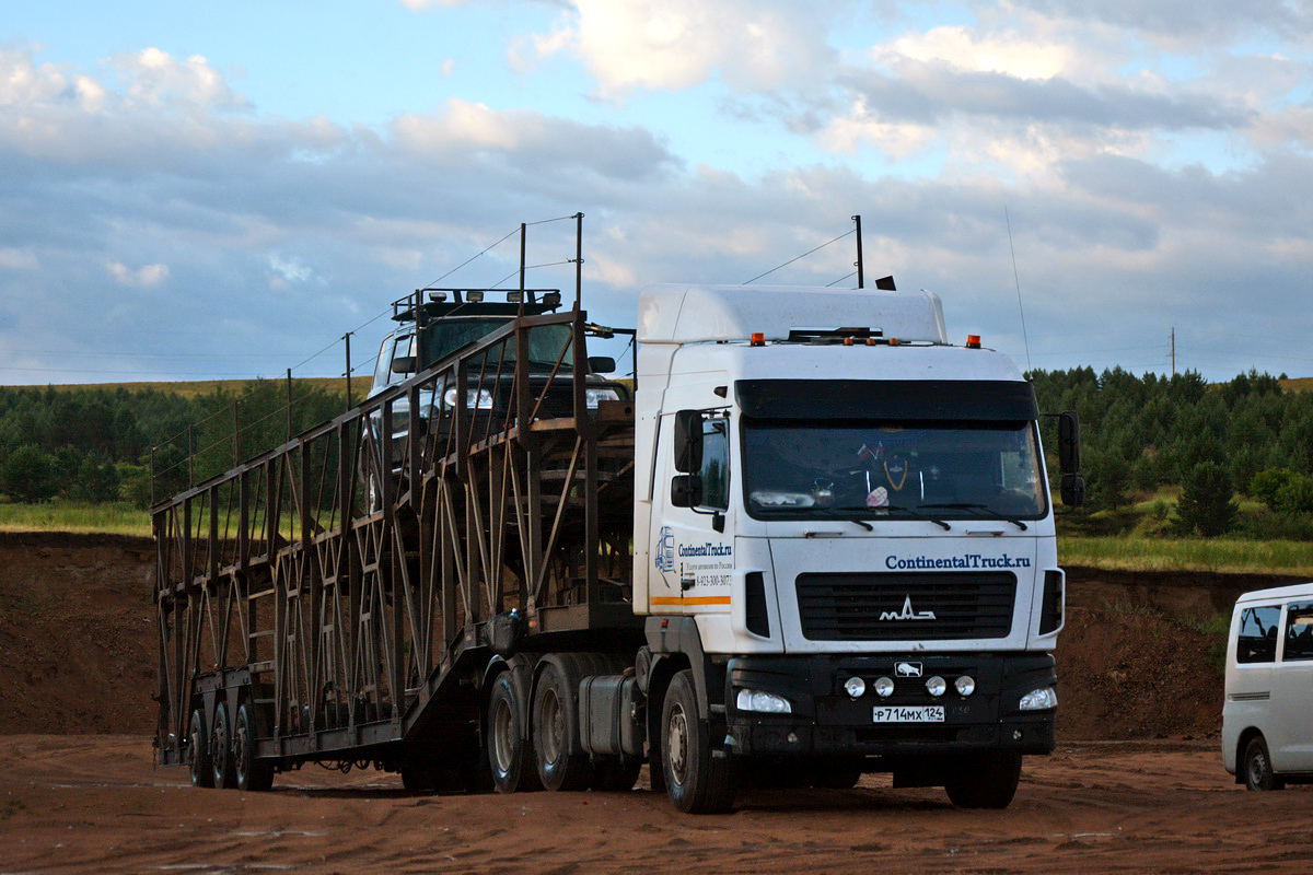 Красноярский край, № Р 714 МХ 124 — МАЗ-6430A9