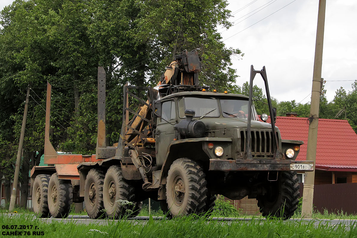 Ярославская область, № С 901 ВО 76 — Урал-4320-10