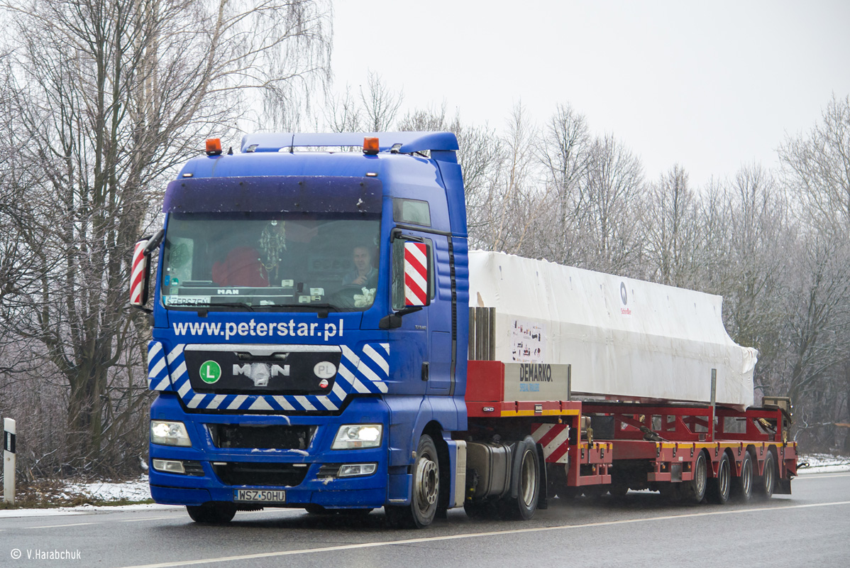 Польша, № WSZ 50HU — MAN TGX ('2007) 18.440