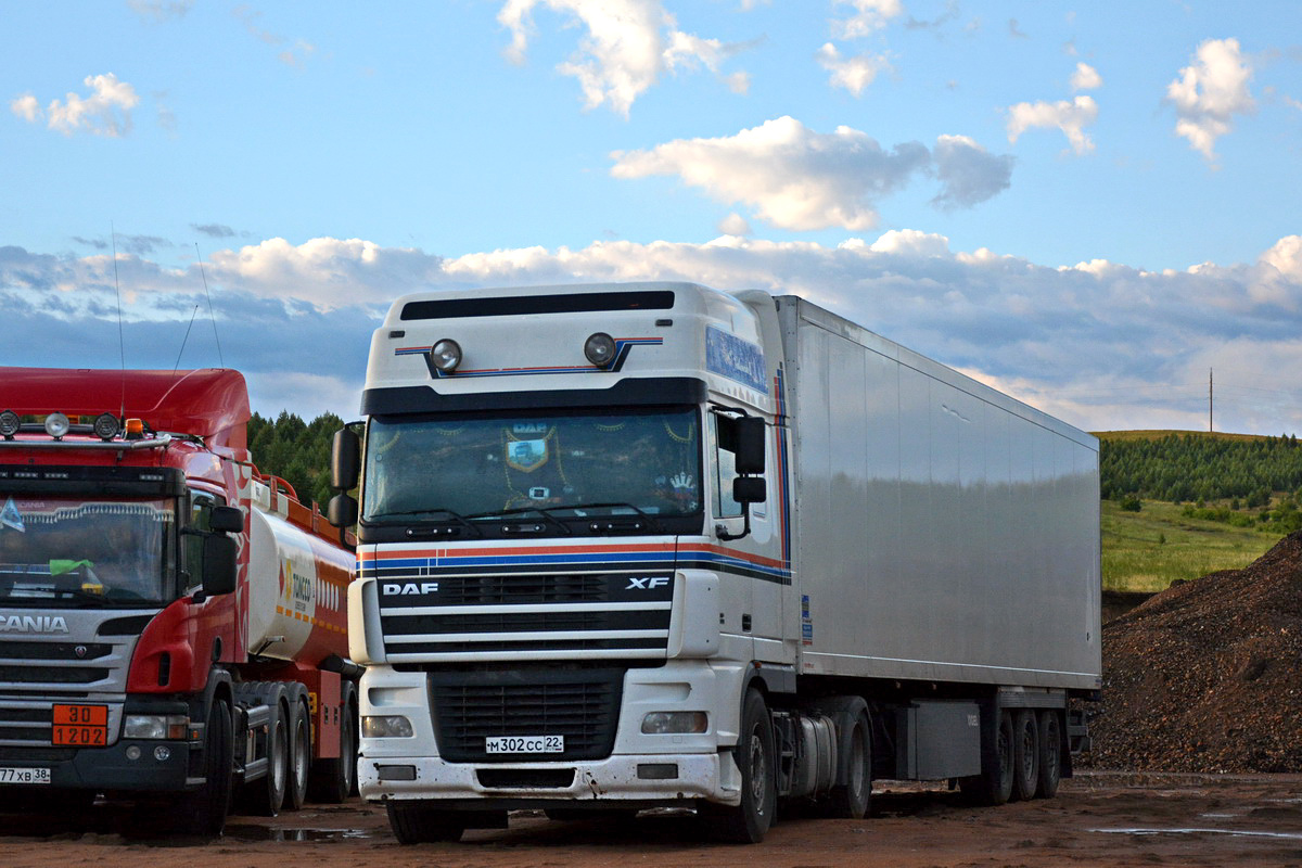 Алтайский край, № М 302 СС 22 — DAF XF95 FT