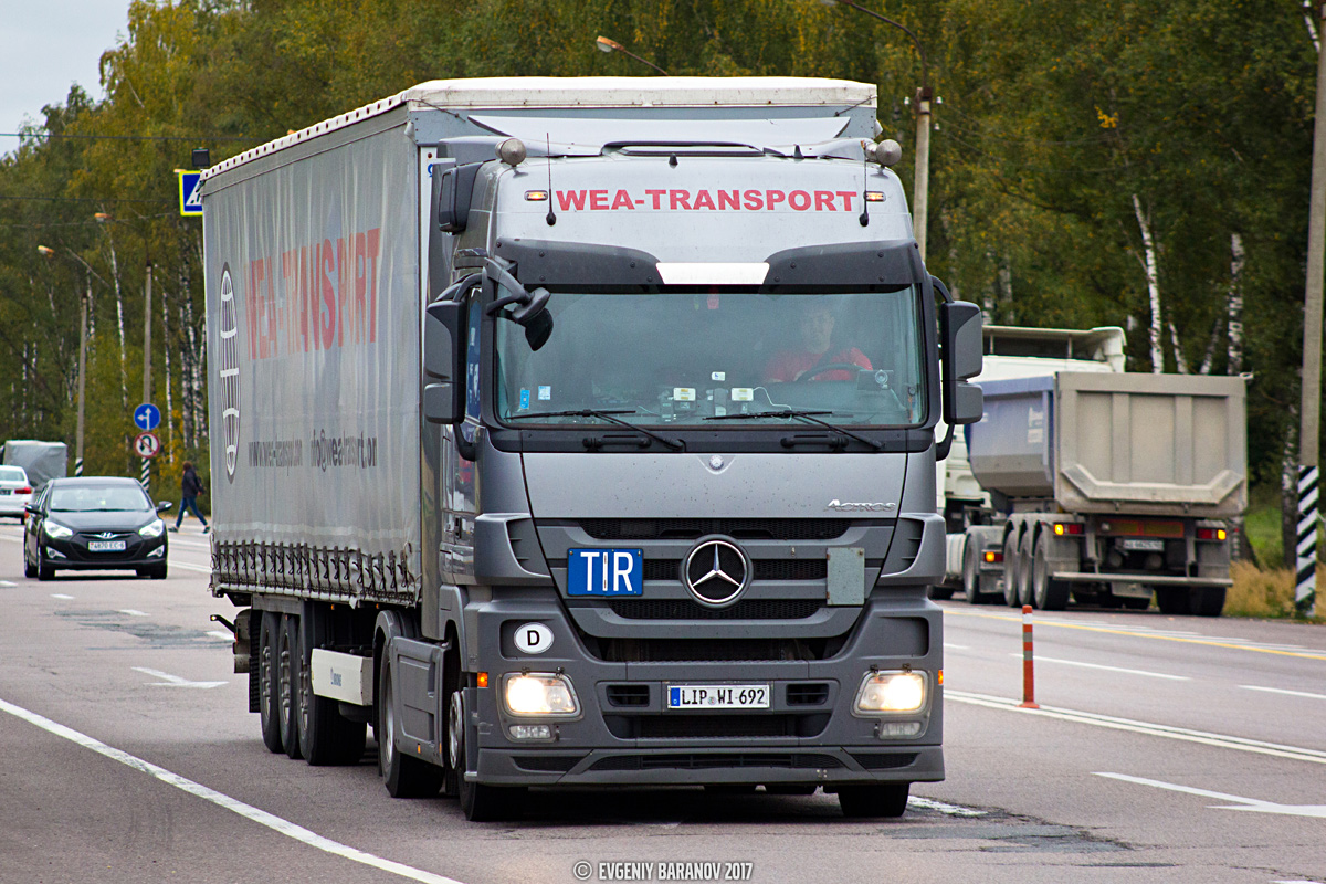 Германия, № LIP-WI 692 — Mercedes-Benz Actros ('2009)