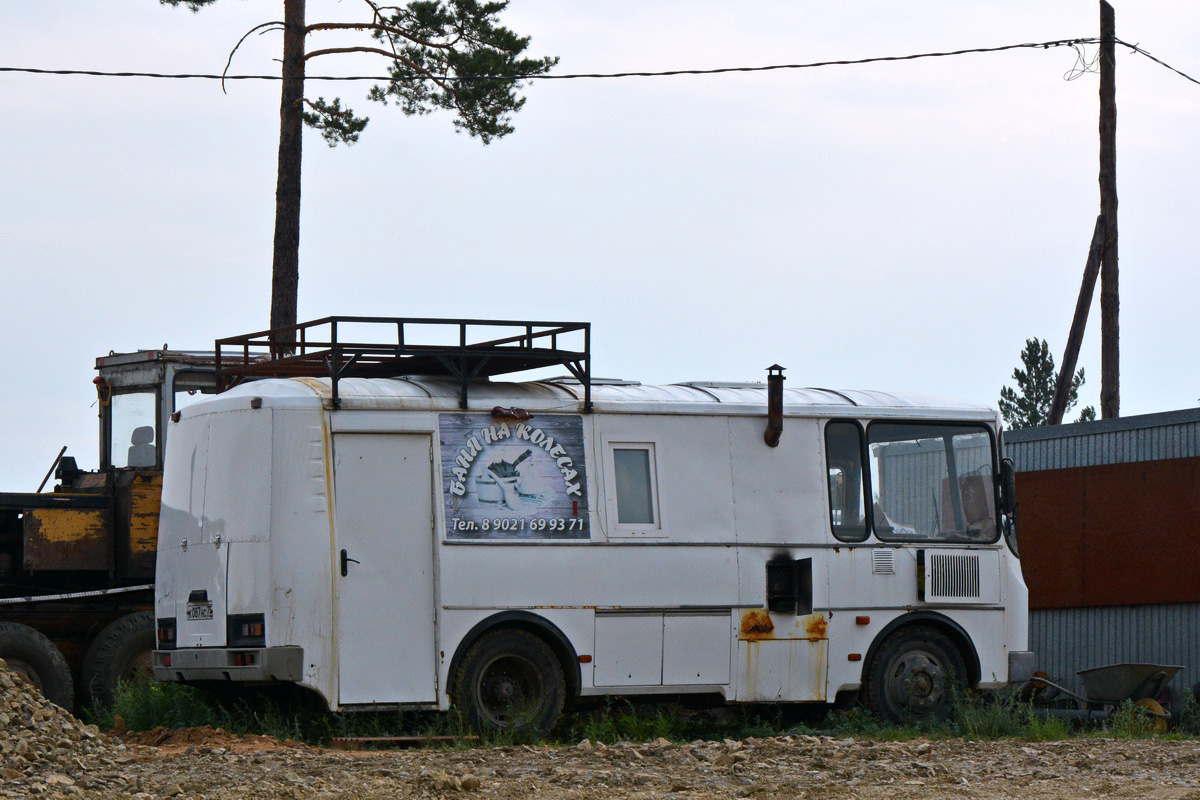 Забайкальский край, № К 087 НС 75 — ПАЗ-3205 (общая модель)