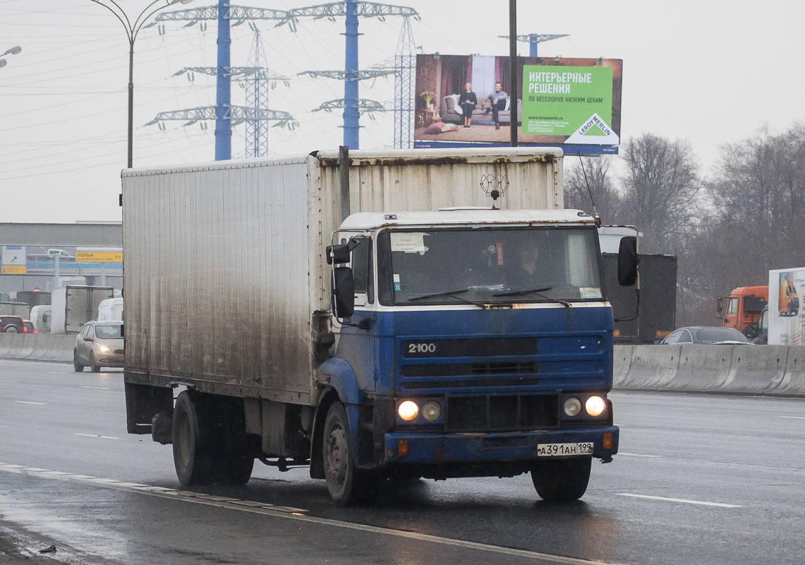 Москва, № А 391 АН 199 — DAF F220 (общая модель)