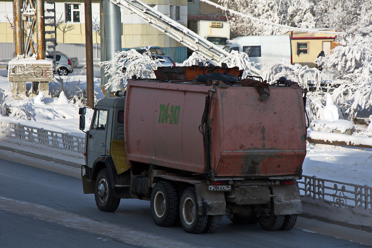 Саха (Якутия), № У 286 ЕХ 14 — КамАЗ-5320