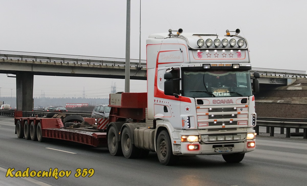 Санкт-Петербург, № М 103 ВА 98 — Scania ('1996) R124L