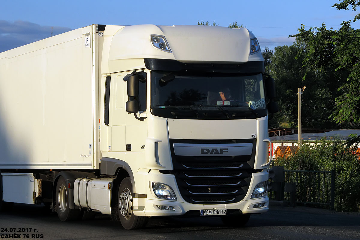 Польша, № WGM 04812 — DAF XF Euro6 FT