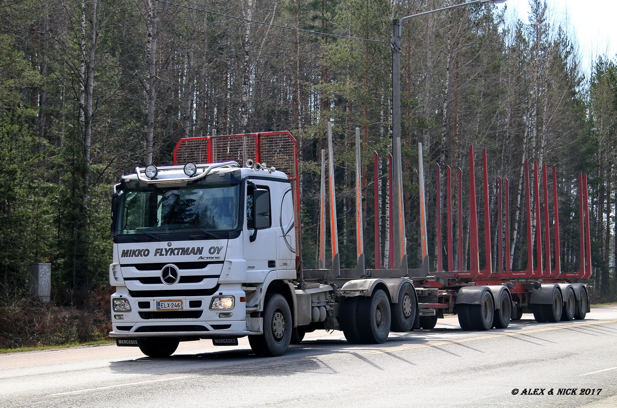 Финляндия, № ELX-246 — Mercedes-Benz Actros ('2009)