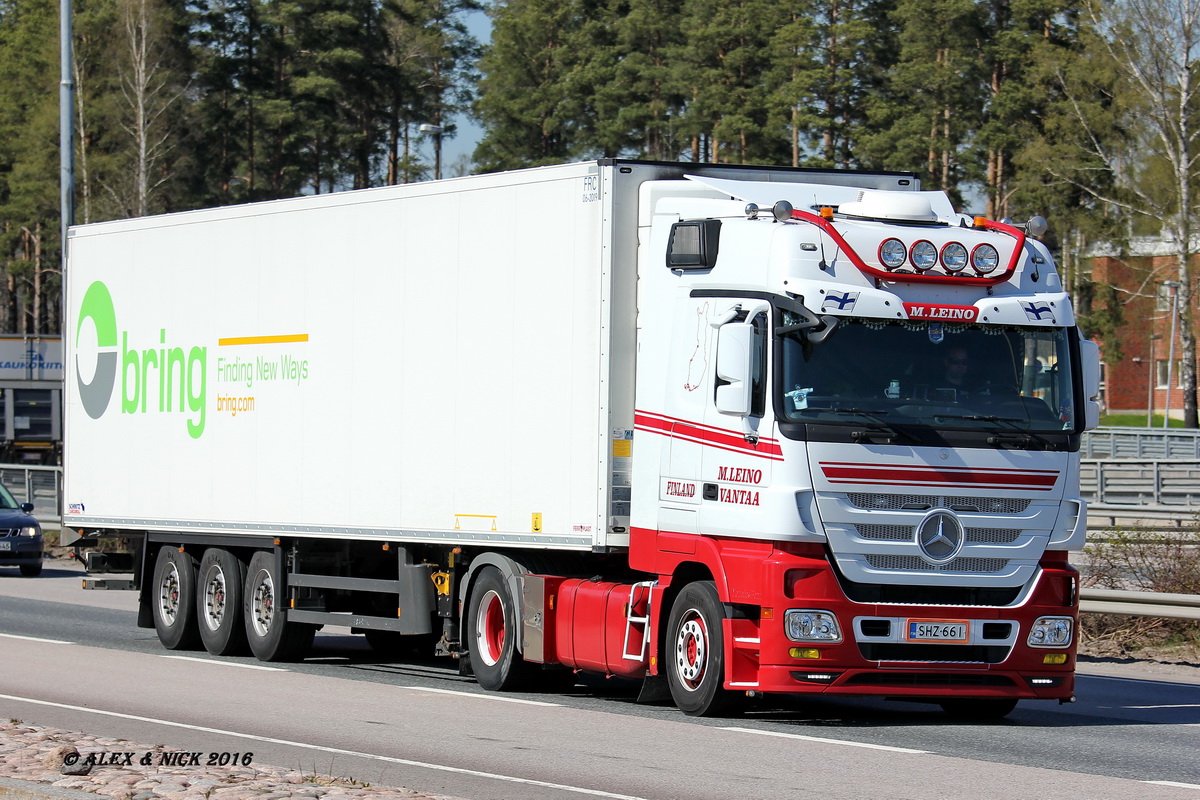 Финляндия, № SHZ-661 — Mercedes-Benz Actros ('2009)