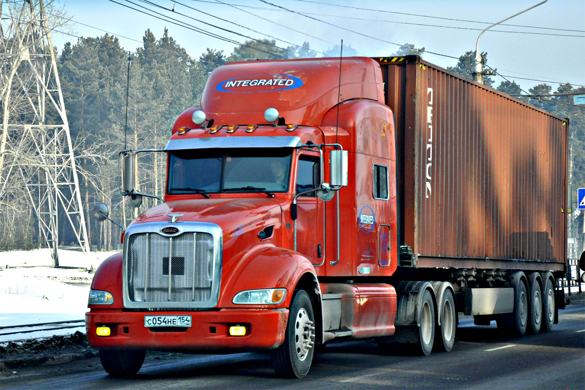 Новосибирская область, № С 054 НЕ 154 — Peterbilt 386