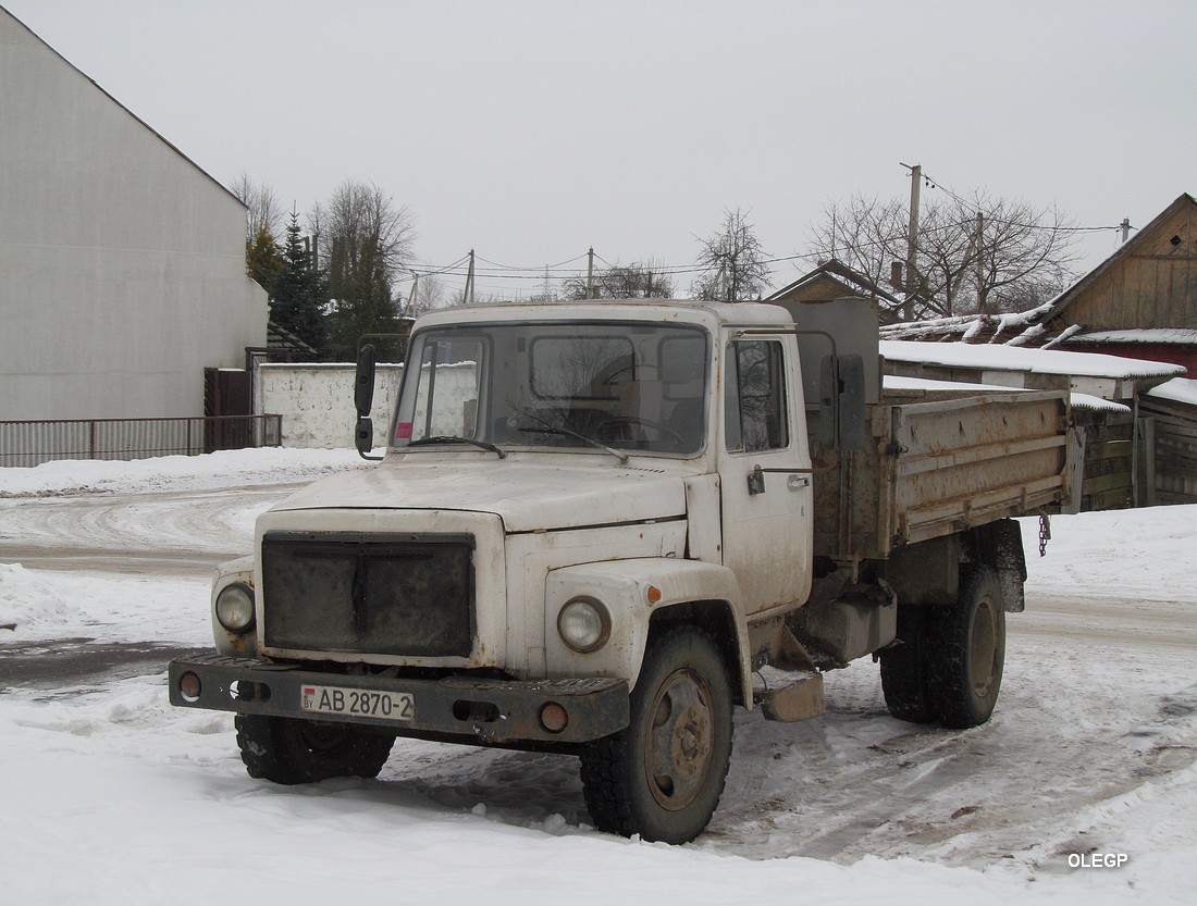 Витебская область, № АВ 2870-2 — ГАЗ-3309