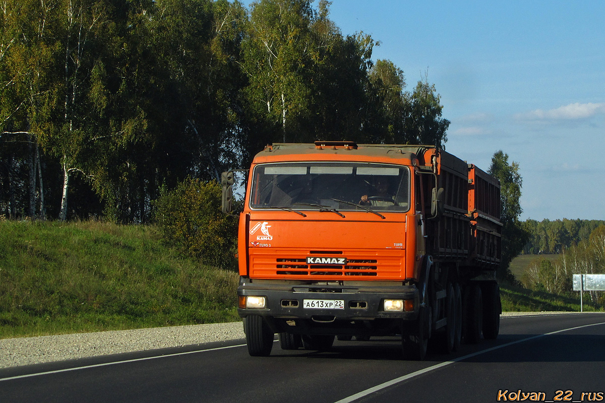 Алтайский край, № А 613 ХР 22 — КамАЗ-65115-15 [65115R]