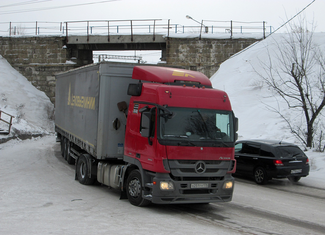 Санкт-Петербург, № Х 251 ТУ 178 — Mercedes-Benz Actros ('2009) 1841