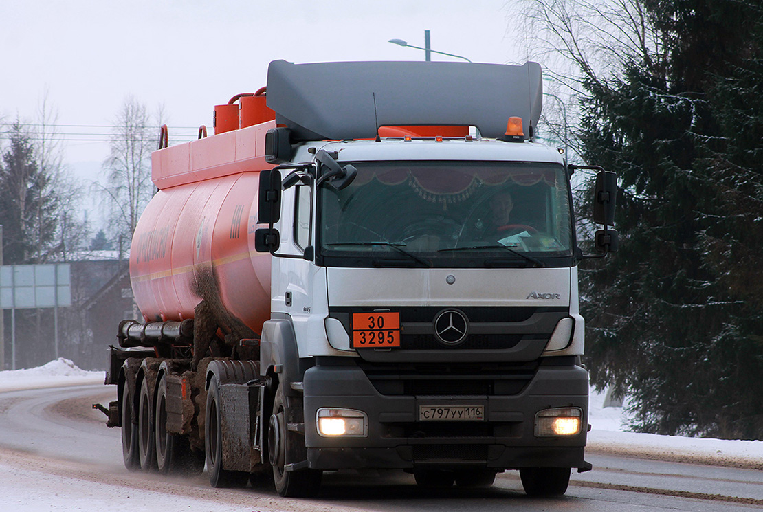 Татарстан, № С 797 УУ 116 — Mercedes-Benz Axor 1835 [Z9M]